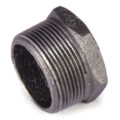 Bushing, Hex,  1/2″ x 1/4″ NPT, Black Steel