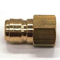 Plug, ST Series, 3/4" Body, 3/4"-14 Female NPT, Brass