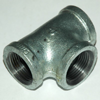 Tee, 1", Galvanized