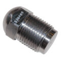 Nozzle Tip, Testing Blank 1-1/2" OAL, 7/8"-14, 1/2" Radius - Image 2