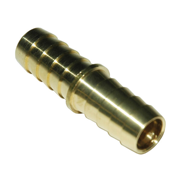 Hose Mender, 1/2" Inside Diameter Hose, Standard, Brass.
