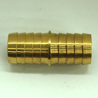 Hose Mender, 3/4" Inside Diameter Hose, Standard, Brass.