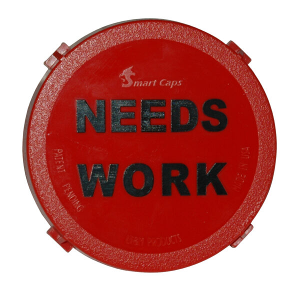 Smart Caps, Red, "Needs Work".