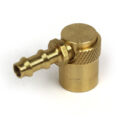 Coupler, Water Jumper, 1/4" Passage, 1/4" Push-On Hose Barb, Sleeve Locking - Image 1
