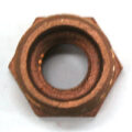 Bushing, Hex, 1-1/2" x 3/4" NPT, Bronze - Image 2