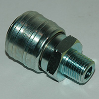 Coupler, 50 Series, 1/4" Body, 1/4 Male