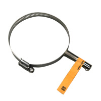 Band Clamp TC Adaptor,3-5/16 to 4-1/4" Dia,