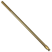 Plug, Water Extension, 200 Series, 1/4" Passage, 11.5" Length, 1/8" NPT, Brass