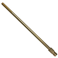 Plug, Water Extension, 300 Series, 3/8" Passage, 11.5" Length, 1/8" NPT, Brass