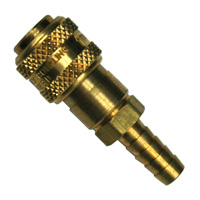 Coupler, 30 Series, 1/4" Body, 3/8" Std Barb