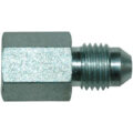 Adapter Fitting, Male JIC x Female Pipe Thread, 7/16″-20 Male JIC 37 Degree Flare x 1/8″ Female NPT