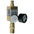 Flowmeter, 3/8″ NPT, 2.5 gpm, Brass, Thermometer, Pressure Gauge, QD’s