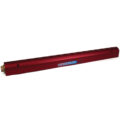Manifold, Red Aluminum, (2) 3/4″ Inlets and (16) 1/4″ Ports, with (1) Bronze End Plug