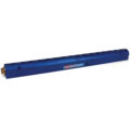 Manifold, Blue Aluminum, (2) 3/4″ Inlets and (16) 3/8″ Ports, with (1) Bronze End Plug
