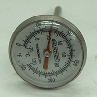 Temperature Gauge with Dual Scale for Smartflow Flow Regulators & Flowmeters