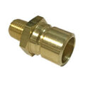 Plug, Water, 500 Series, 1/2″ Passage, 1/4″ NPT Male, Brass