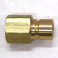Plug, Water, 500 Series, 1/2″ Passage, 1/2″ NPT Female, Brass
