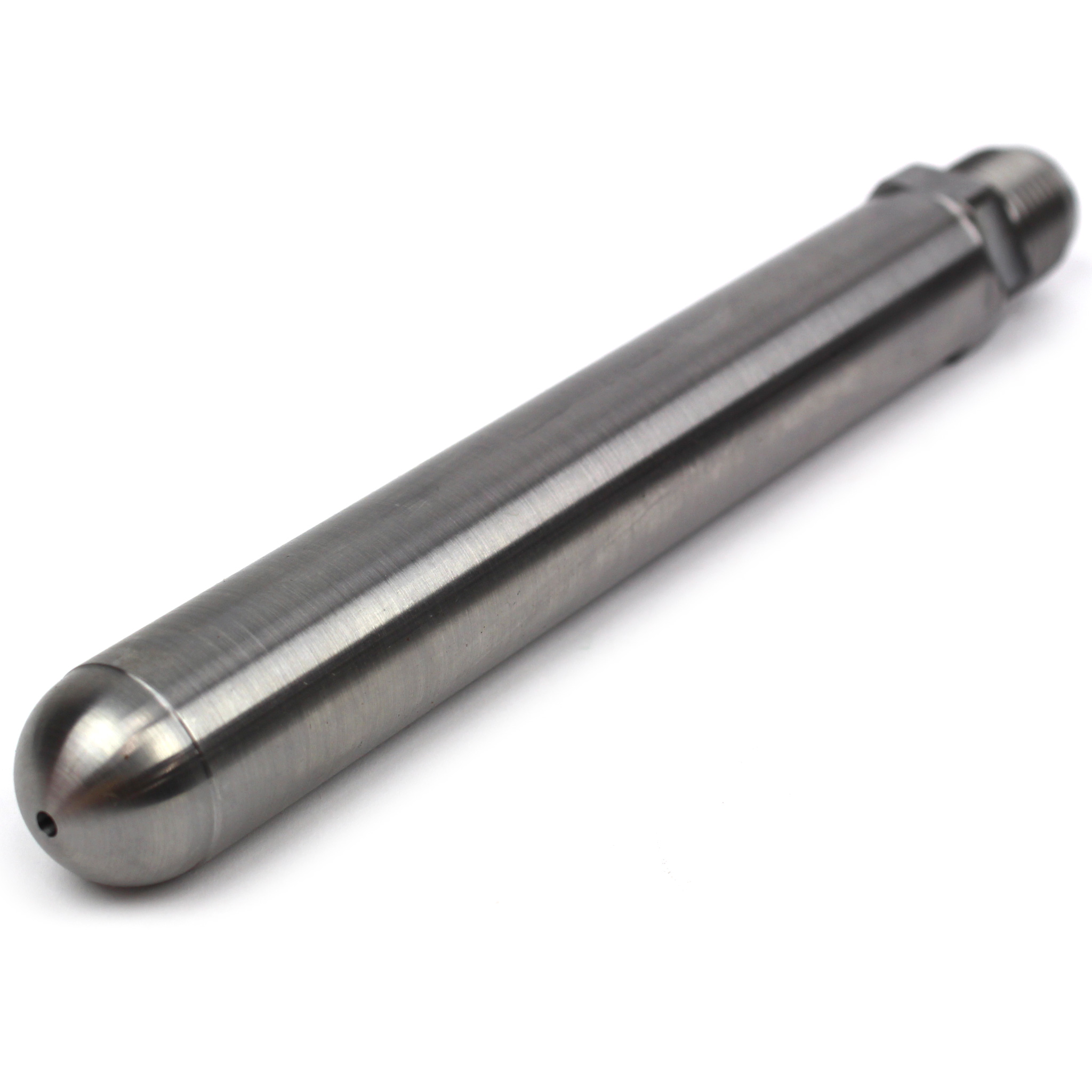 Nozzle Tip, GP, 8" OAL, 7/8"-14, 1/2" RO, 1/2" Radius, 1/8" Orifice. - Image 1