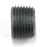 Plug, Hex Socket, 3/8" NPT, Black Steel