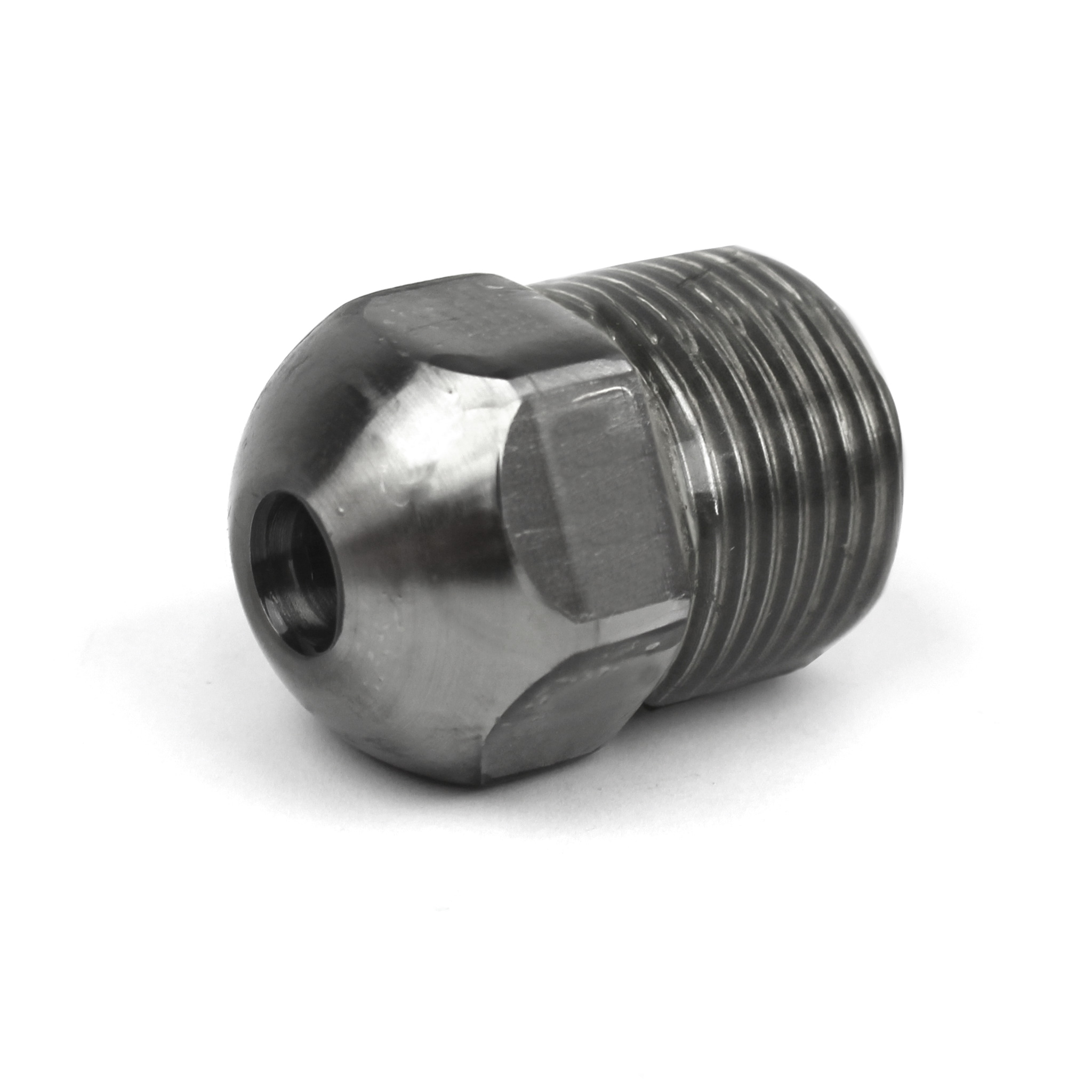 Nozzle Tip, MAXX Flow, GP, 1-3/4" OAL, 1/2" Rad, 3/16" Orf, 1-1/4"-12 Thd, 3/4" RO - Image 1