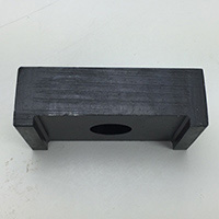 Extra Large No Turn Rectangular Mold Washer- 1/2" ID Hole, 2-1/4" Long, 1-3/4" Between Legs