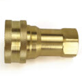 Coupler, Hydraulic, 60 Series, 1″ Body