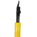 Gate Cutter, 6″, Model S66EL, Left Hand, Leaf Spring, 15 Degree Blade, Flat Back, Induction Hardened, Slim Profile