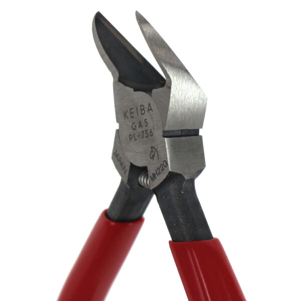 Gate Cutter, 6", Model GA5, Keiba PL-756, 45° Flat Back Blade, Slim Profile, Coil Spring